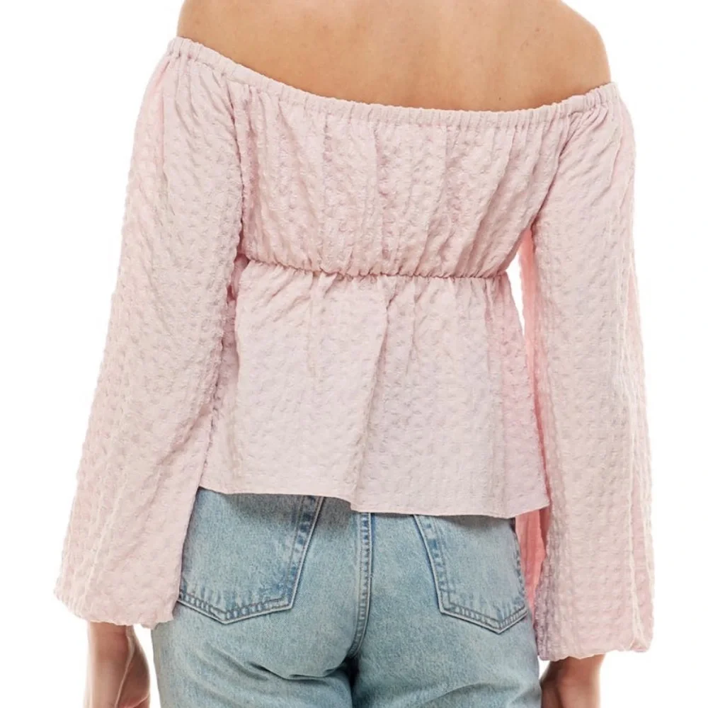 WAYF ✨ VALLEY OFF THE SHOULDER TOP NWT - Picture 3 of 6